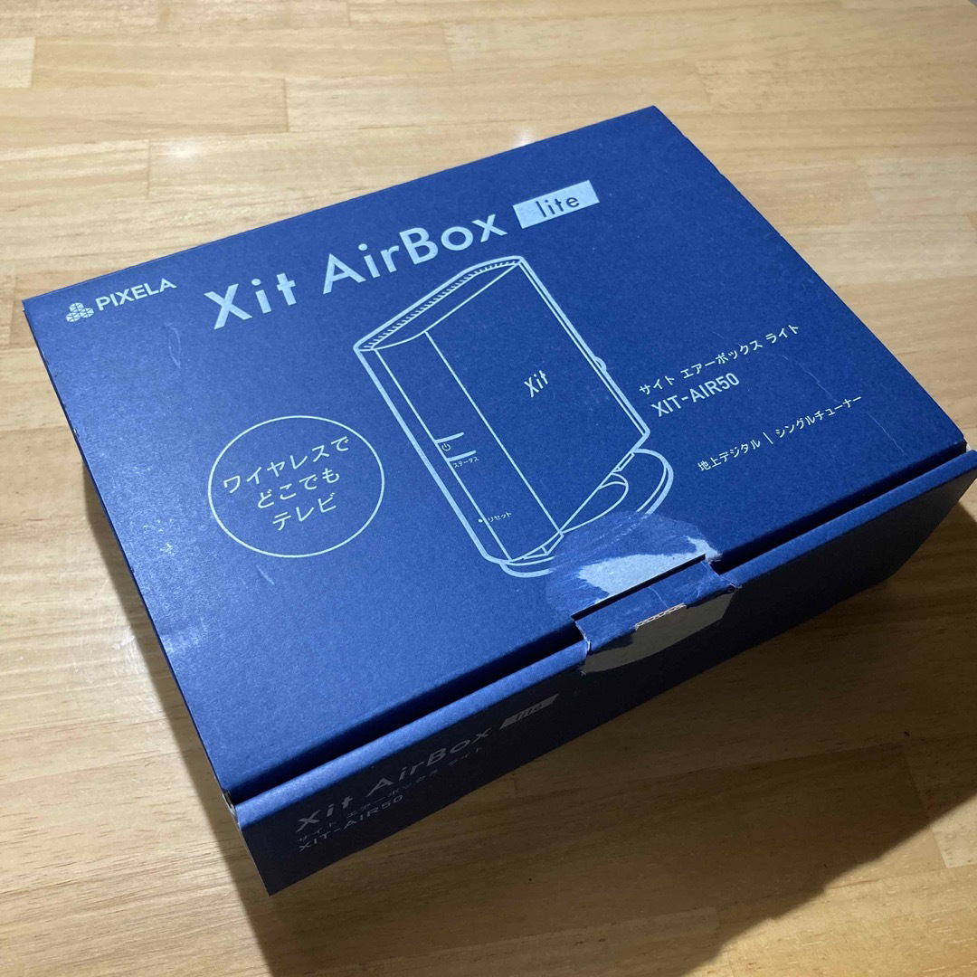 ピクセラ XIT-AIR50 ワイヤレスTVチューナーとwi-fi中継機セット ピクセラ XIT-AIR50 ワイヤレスTVチューナーとwi-fi中継機セット
