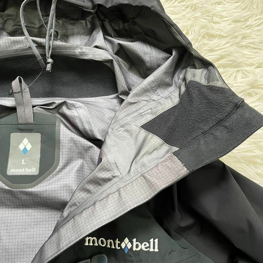 mont bell(モンベル)のモンベル　ダイナアクションパーカ　ブラック　ゴアテックス　L 　ハードシェル スポーツ/アウトドアのアウトドア(登山用品)の商品写真