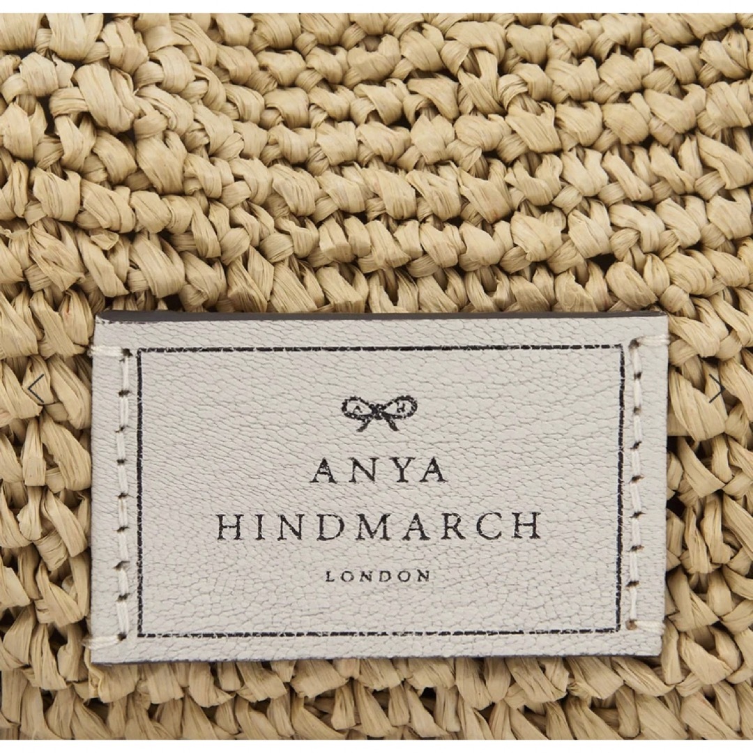 ANYA HINDMARCH(アニヤハインドマーチ)の新品ANYA HINDMARCHスモール ドローストリング トート レディースのバッグ(かごバッグ/ストローバッグ)の商品写真