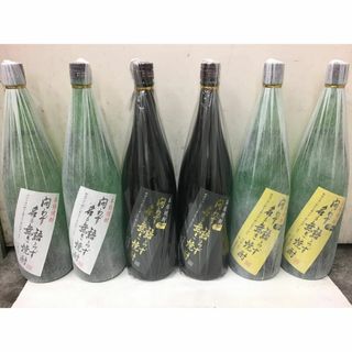 問わず語らず名も無き焼酎 1.8L （白/黒/黄） ３種６本セット(焼酎)