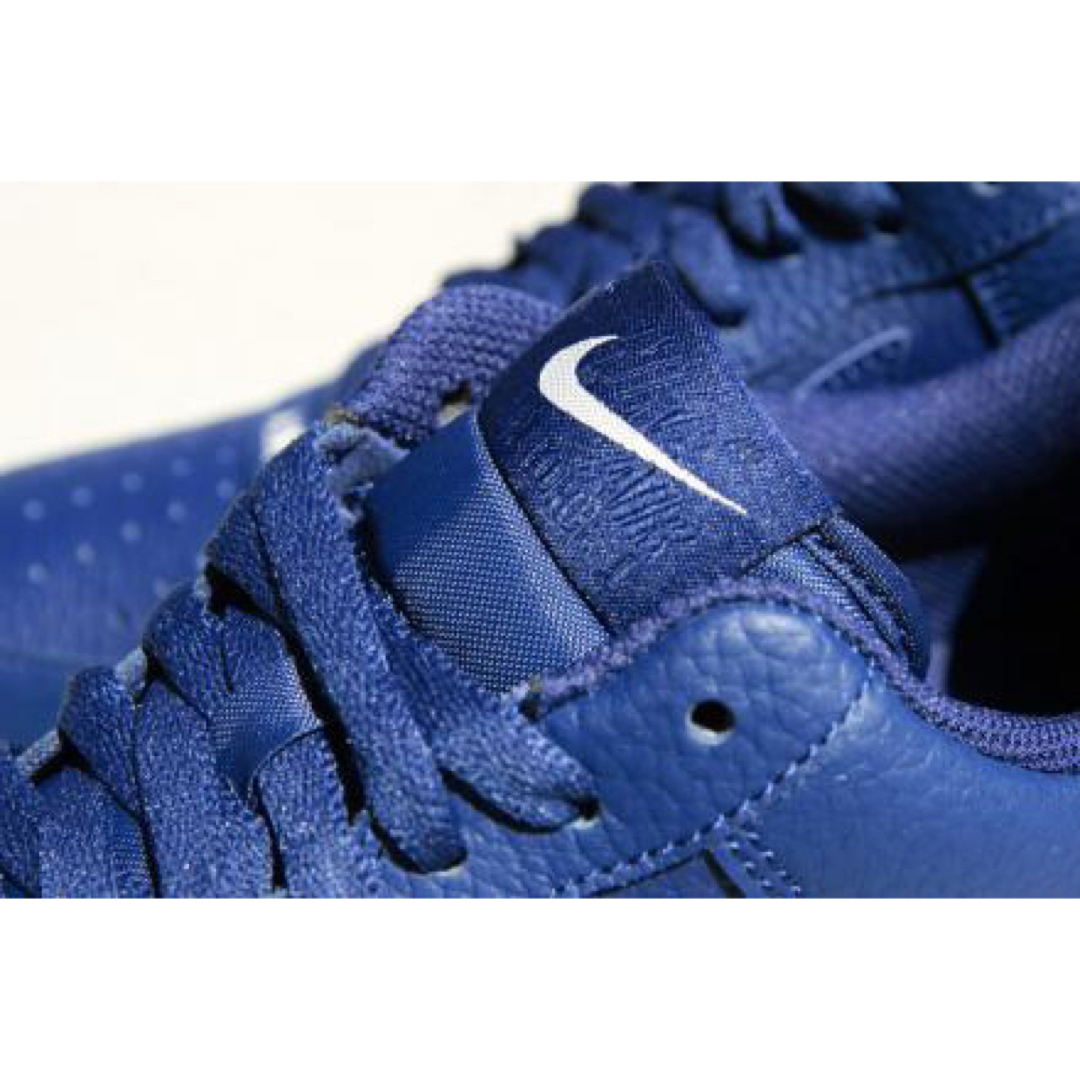 NIKE AIR FORCE 1 07 LTHR NAVY 25.0cm 2