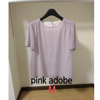 ピンクアドべ(PINK ADOBE)のピンクアドベ　ブラウス M(シャツ/ブラウス(半袖/袖なし))