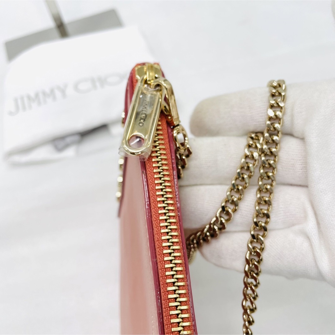 美品　JIMMY CHOO ジミーチュウ　チェーンショルダーバッグ　パーティ