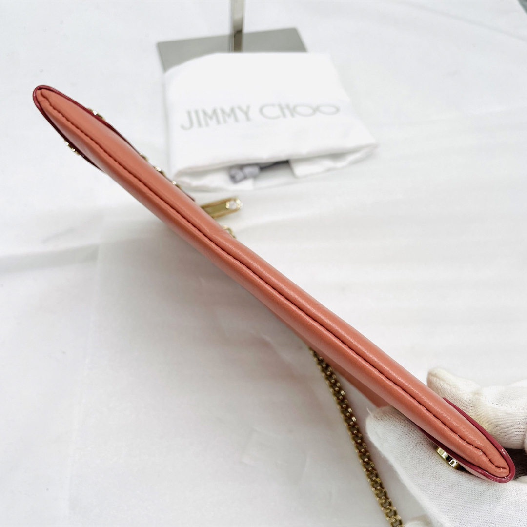 美品　JIMMY CHOO ジミーチュウ　チェーンショルダーバッグ　パーティ