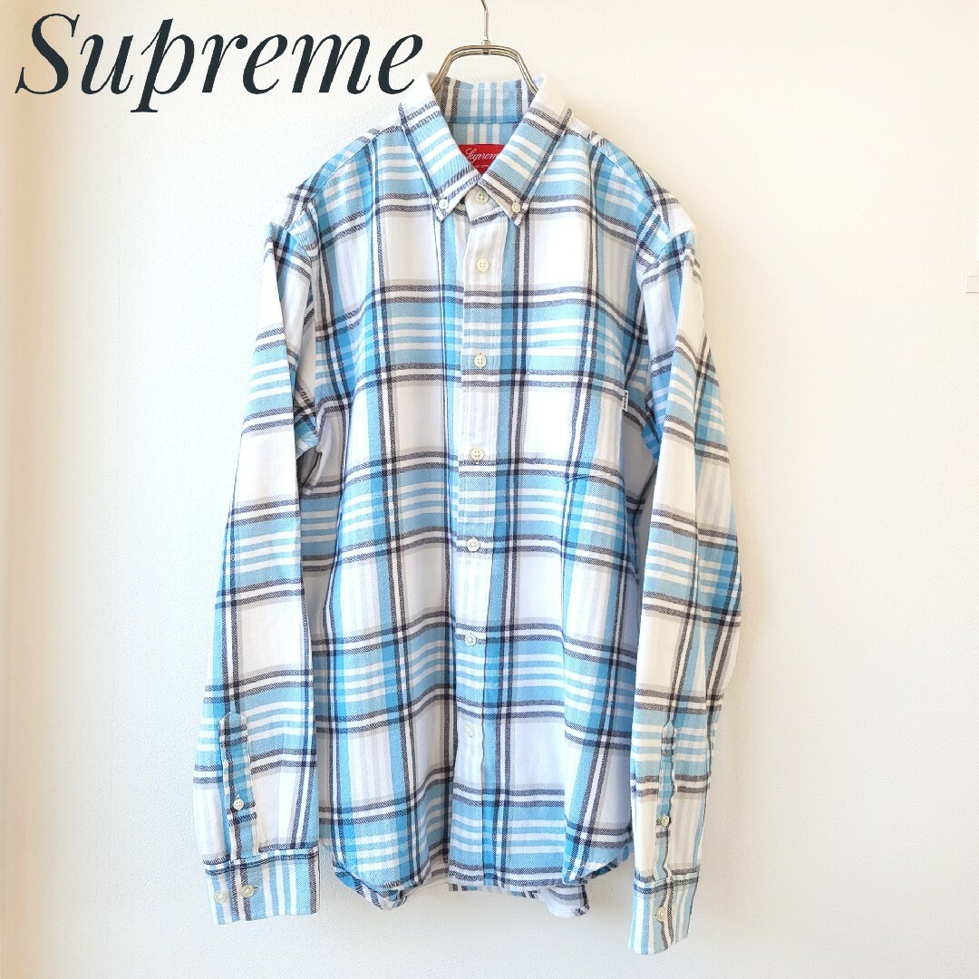 Supreme フランネルシャツ S