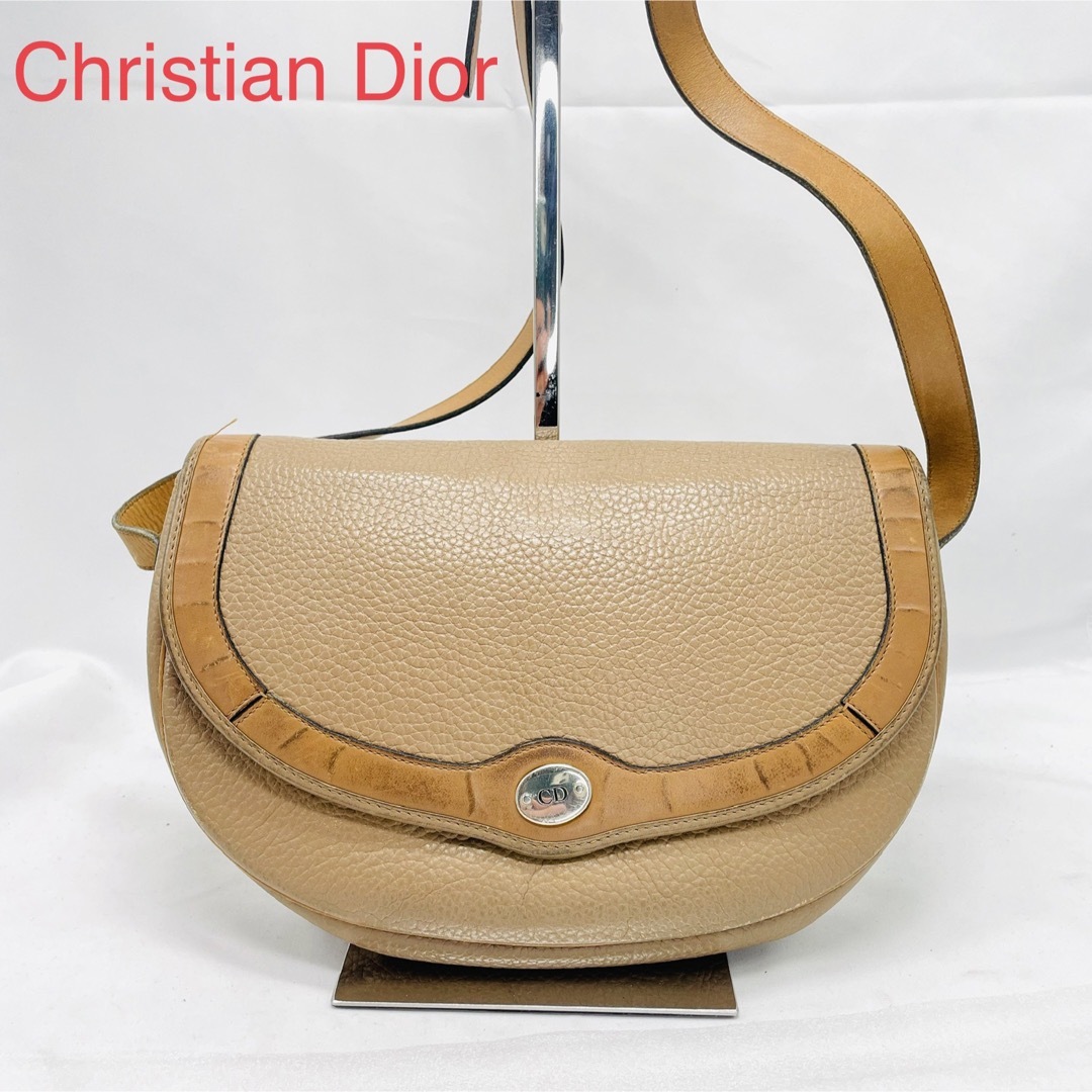 Christian Dior - 希少 Christian Dior ディオール ショルダーバッグ