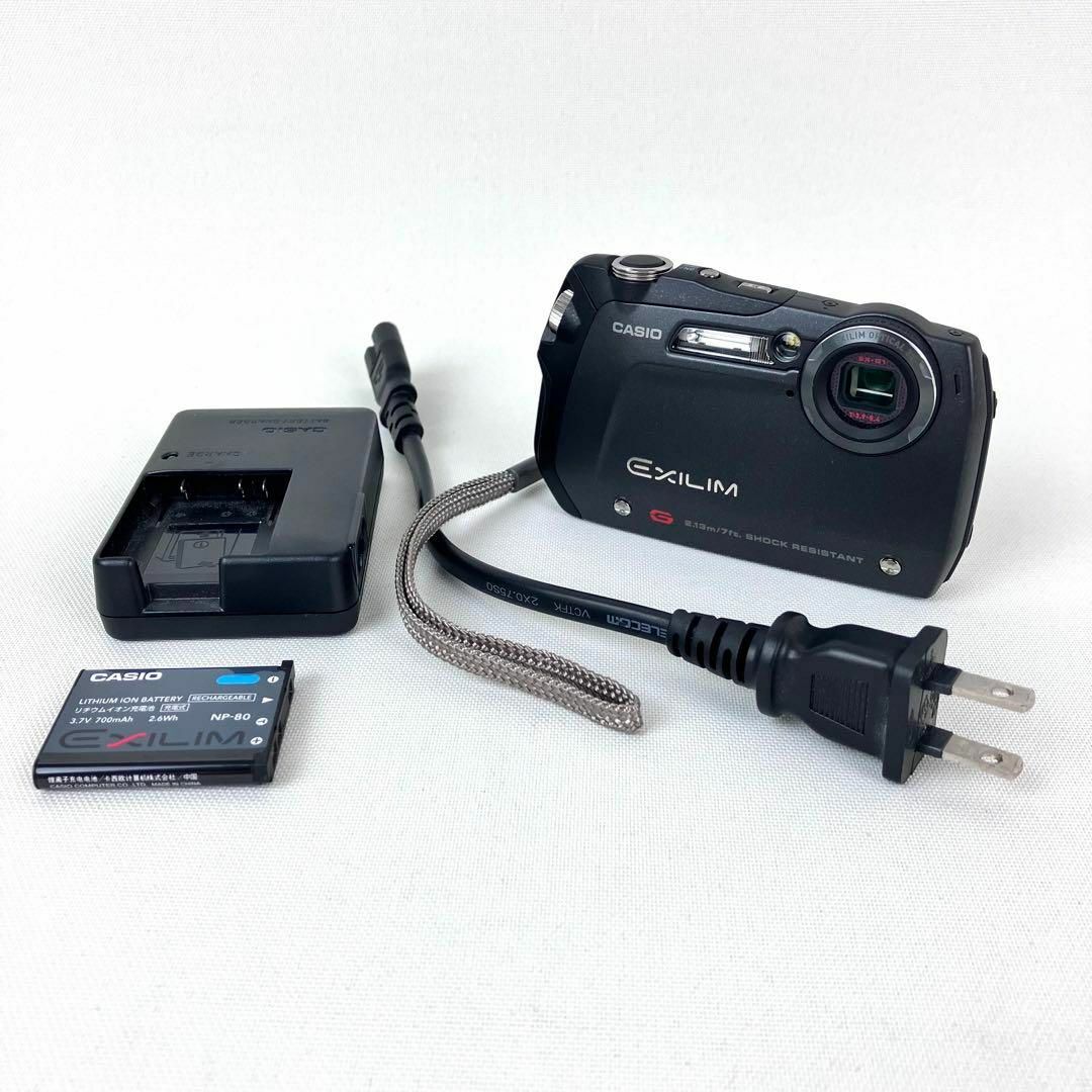 ☆美品☆ CASIOEXILIM-G EX-G1 BK ブラック 防水 | フリマアプリ ラクマ