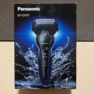 パナソニック(Panasonic)のPanasonic メンズシェーバー ラムダッシュ 青 ES-CST2T-A(メンズシェーバー)