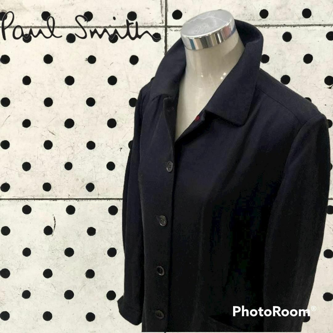 Paul Smith - PAUL SMITH ポールスミス ロングコート L レーヨン