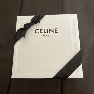 CELINE ロゴソックス オフホワイト S