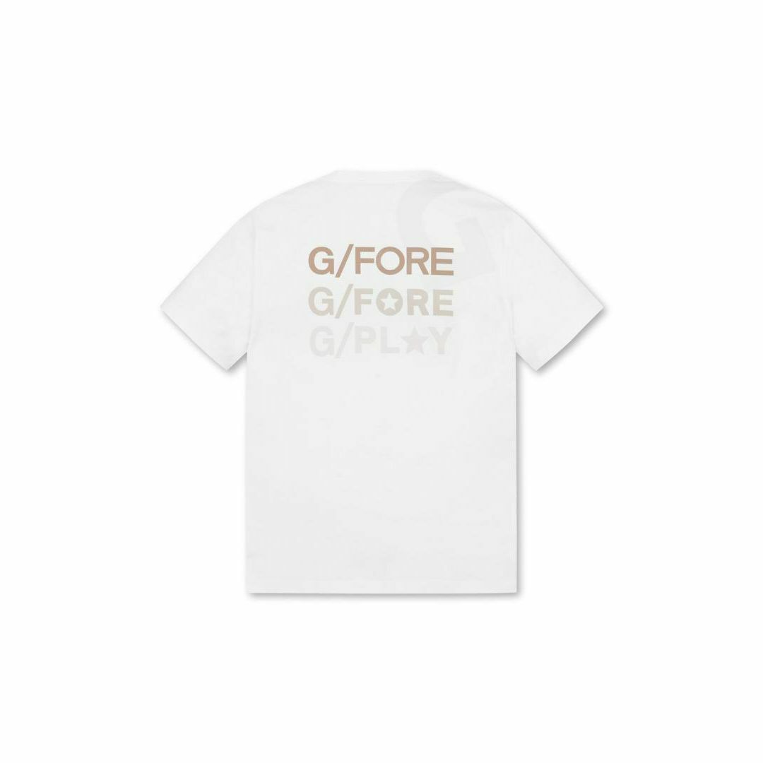 G/FORE ゴルフ ジーフォア メンズ Tシャツ 【M～2XL】 新品 白 2