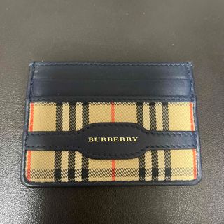 BURBERRY   BURBERRY カード入れ 定期入れ 名刺入れ ノバチェック 本革