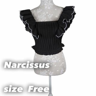 ナルシス(Narcissus)のNarcissus デザイントップス(シャツ/ブラウス(半袖/袖なし))