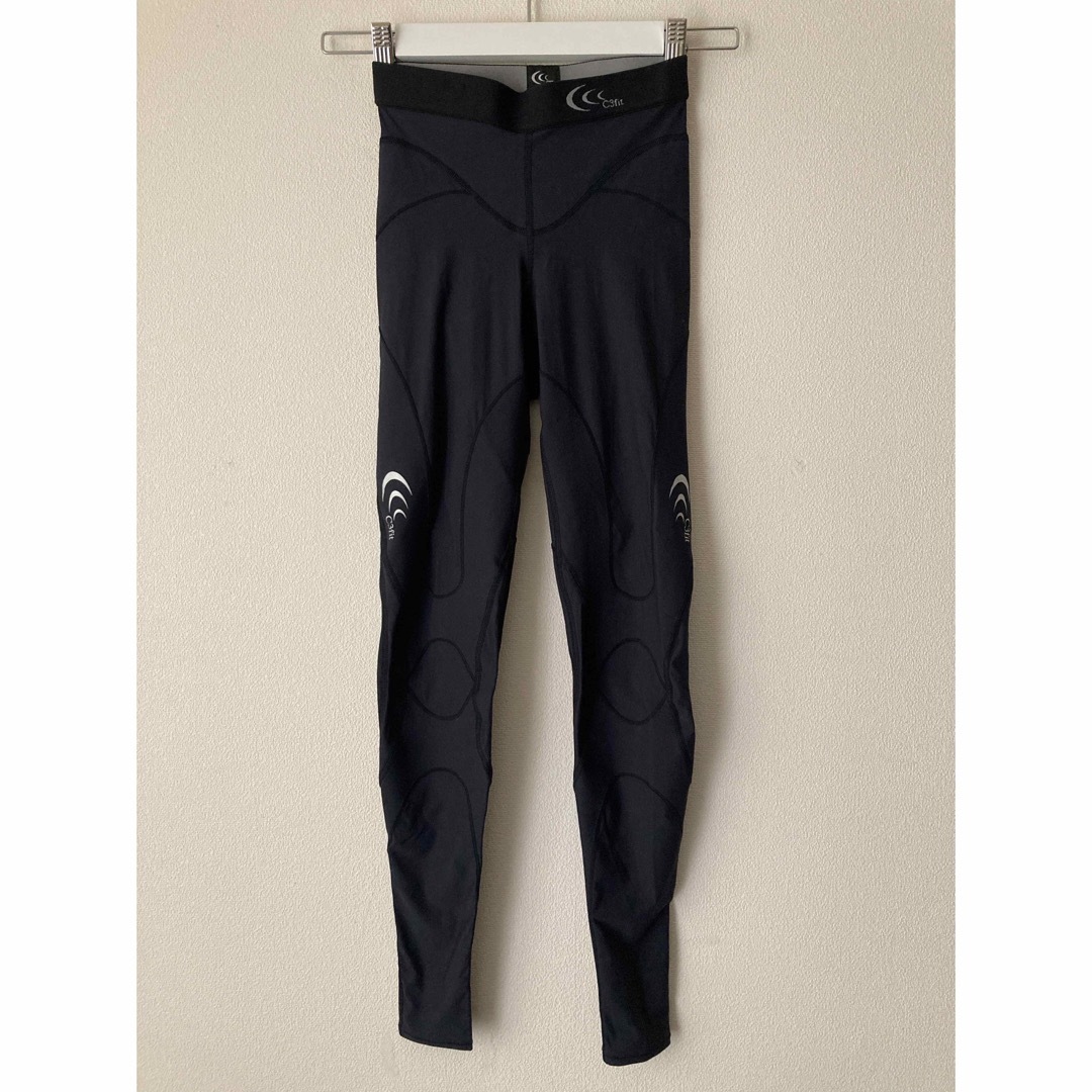 【美品】C3fit サポートロングタイツ（レディース）