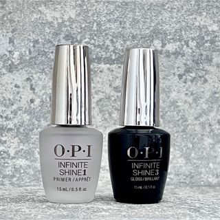 オーピーアイ(OPI)の新品★OPI ★インフィニット シャイン ★ ベースコート トップコート セット(ネイルトップコート/ベースコート)