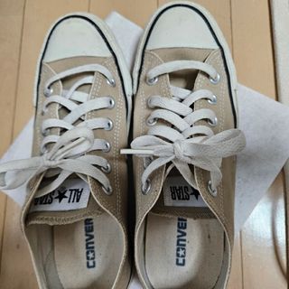 コンバース(CONVERSE)のCONVERSE ベージュ 24.5cm(スニーカー)