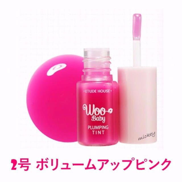 ETUDE HOUSE(エチュードハウス)のWoo リップ ティント コスメ/美容のベースメイク/化粧品(リップグロス)の商品写真