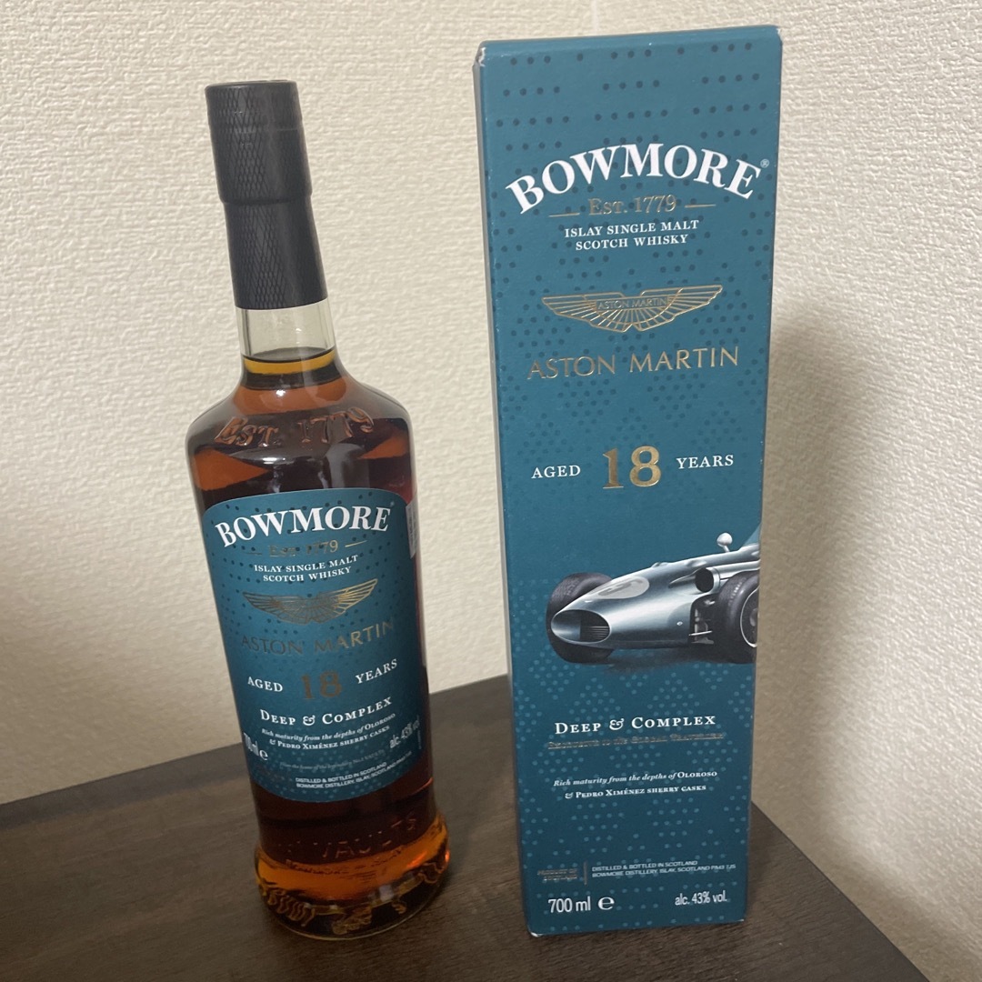 BOWMORE 18 years ASTON MARTIN ボウモア18年007