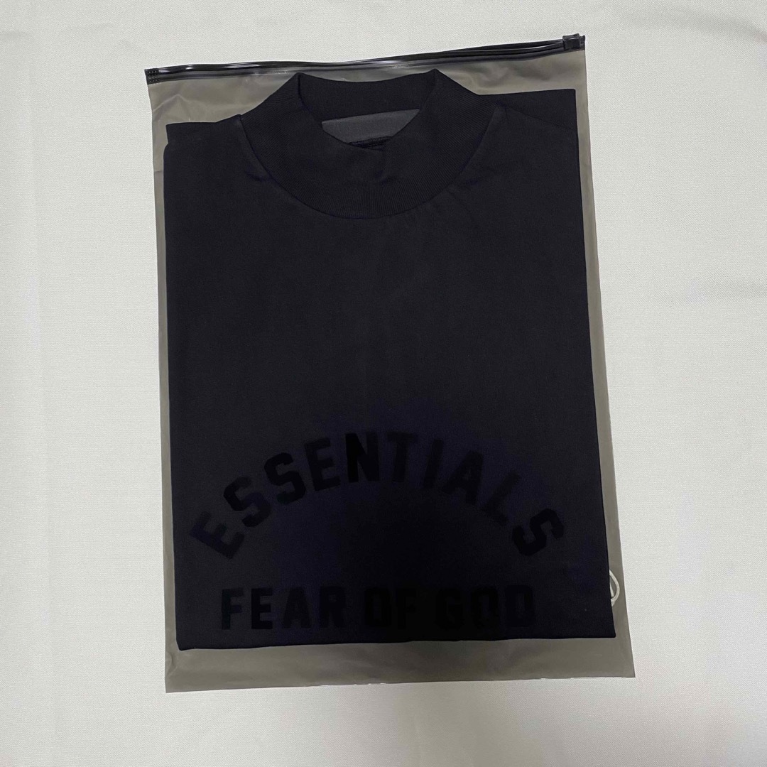Essentials ロゴ Tシャツ Jet Black  S