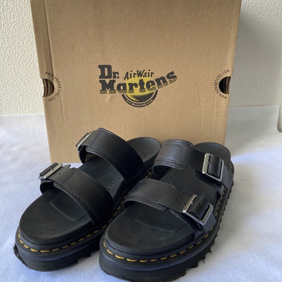 Dr.Martens(ドクターマーチン)の【美品！】ドクターマーチン ZEBRILUS MYLES マイルス サンダル黒 メンズの靴/シューズ(サンダル)の商品写真