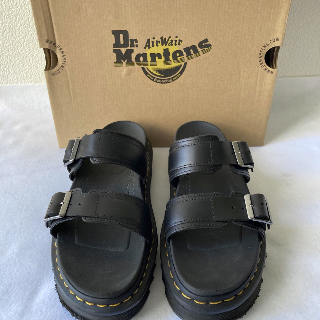 Dr.Martens(ドクターマーチン)の【美品！】ドクターマーチン ZEBRILUS MYLES マイルス サンダル黒 メンズの靴/シューズ(サンダル)の商品写真