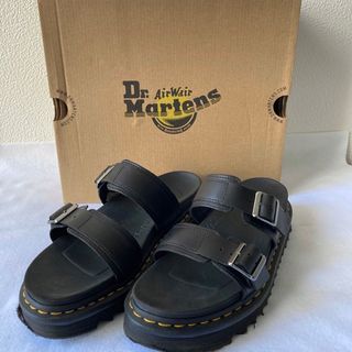 ドクターマーチン(Dr.Martens)の【美品！】ドクターマーチン ZEBRILUS MYLES マイルス サンダル黒(サンダル)