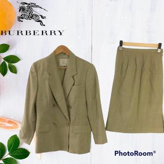 BURBERRY - BURBERRYS セットアップ 9 ウール チェック オールド