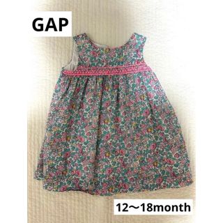 GAPのワンピース　ベビー服　12〜18month 子供服　新品未使用　送料無料(ワンピース)