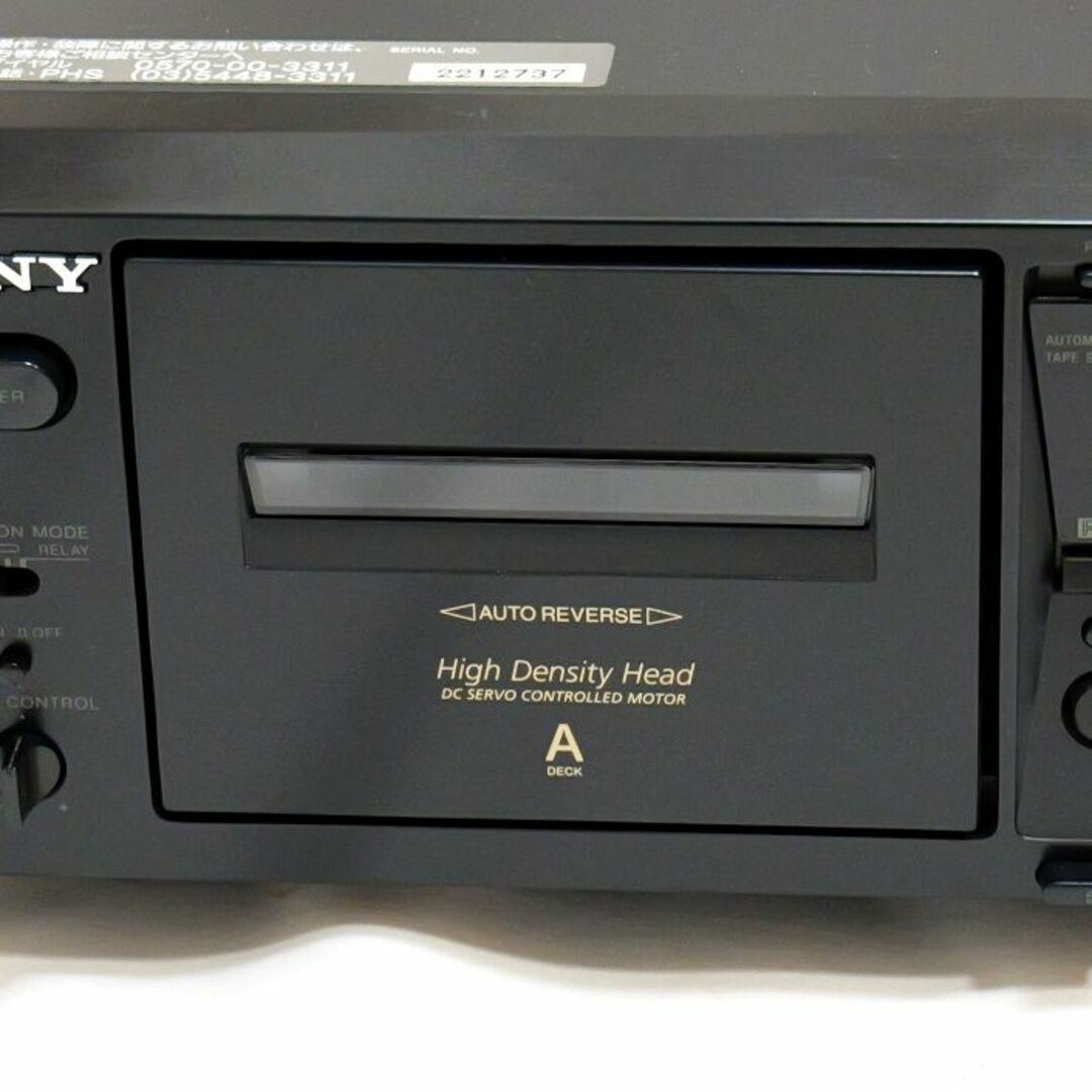 SONY TC-WE475 ソニー ダブルカセットデッキ