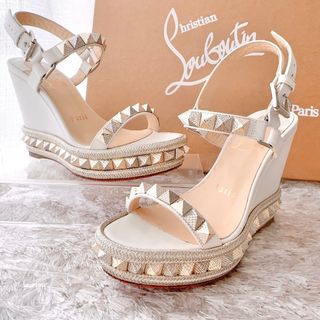 Christian Louboutin - ルブタン スタッズ ウェッジ カタクロウ