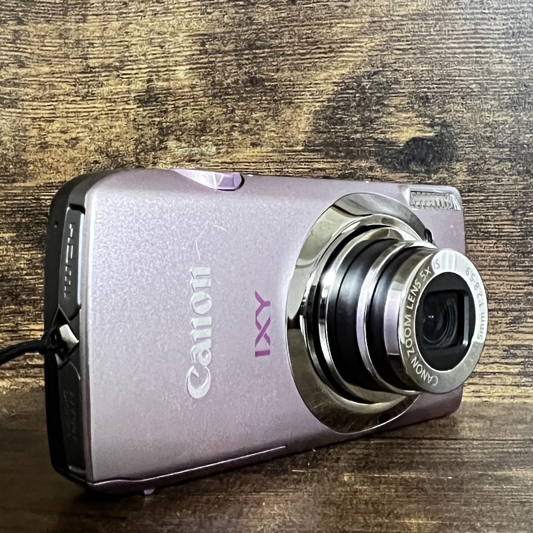 コンパクトデジタルカメラ　Canon キャノンIXY10S ピンク