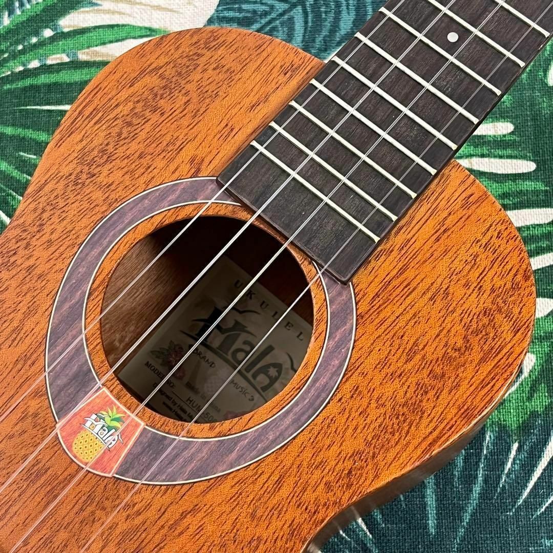 【Hala ukulele】マホガニー単板のエレキ・コンサートウクレレ 3