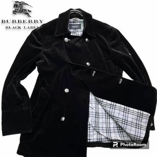 BURBERRY BLACK LABEL - バーバリーブラックレーベル ピーコート M