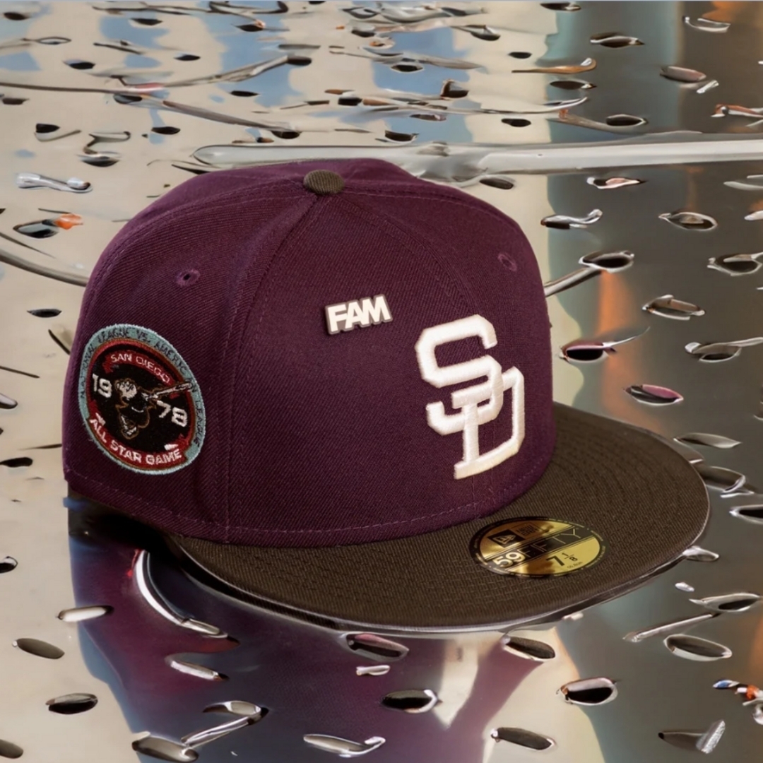 mlb【国内未発売】NEW ERA SD パドレス キャップ 59P #2