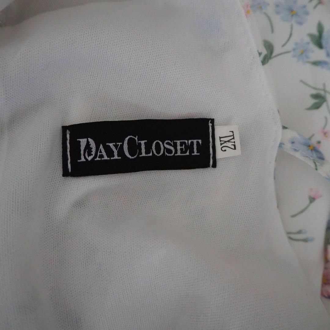 DAYCLOSET 花柄ワンピース レディースのワンピース(ロングワンピース/マキシワンピース)の商品写真