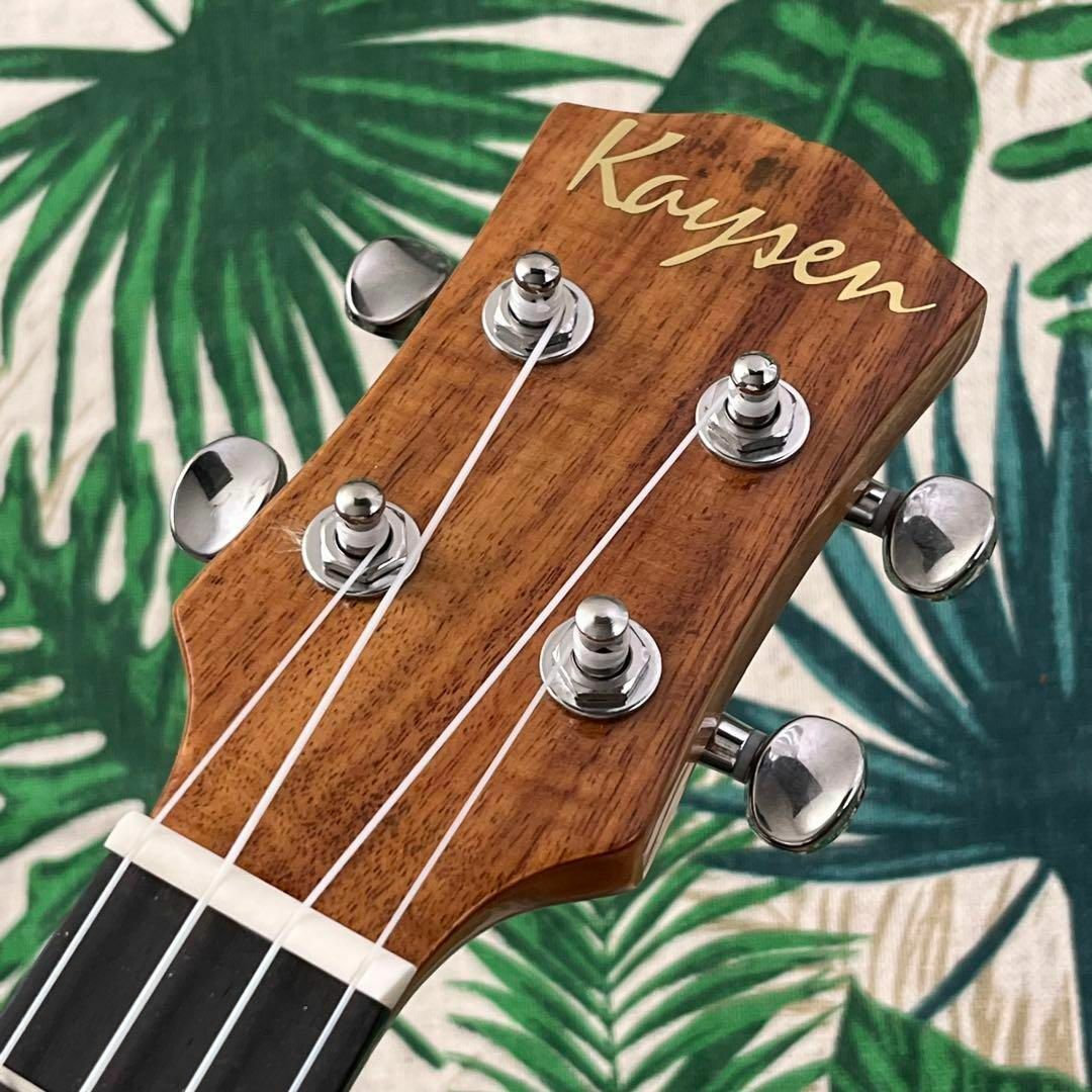【Kaysen ukulele】コア単板のエレキテナーウクレレ【ウクレレ専門店】 5
