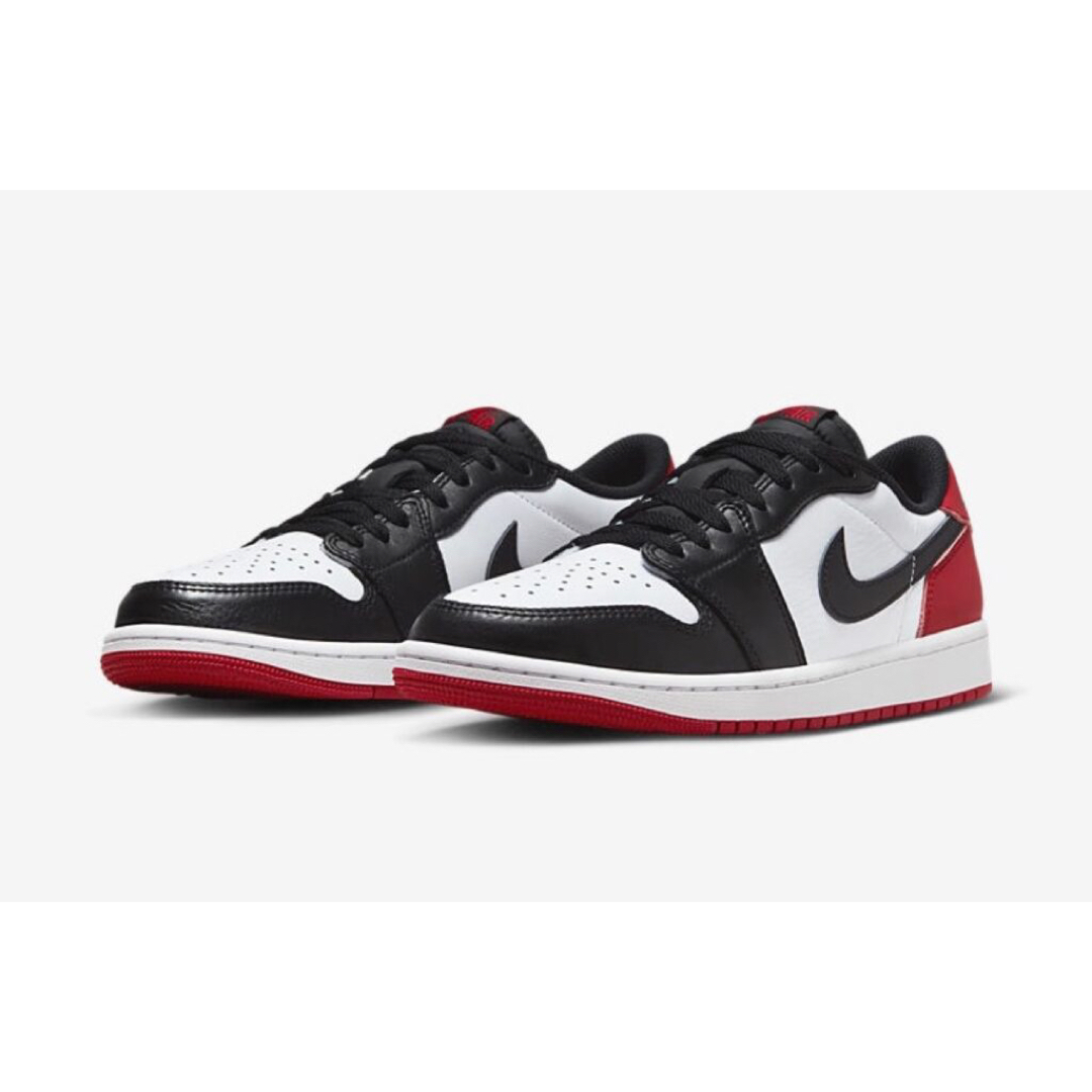 新品 国内正規 aj1 Retro Low OG Black Toe 29cm