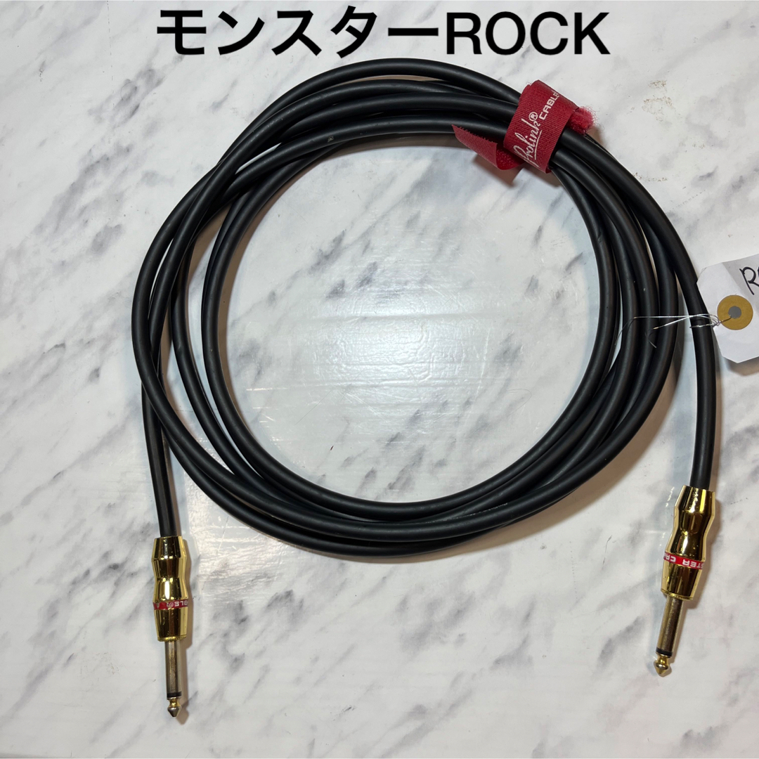 モンスターケーブル ROCK  SS 美品ケーブルタイ付き12ft 3.6m 楽器のギター(シールド/ケーブル)の商品写真