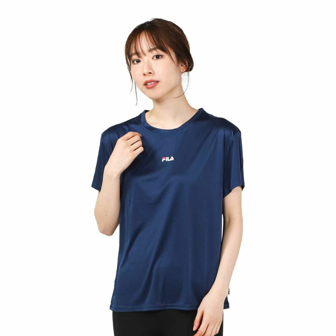 フィラ Lady's デカロゴ DRY長袖Tシャツ FL1875 Tシャツ レデ