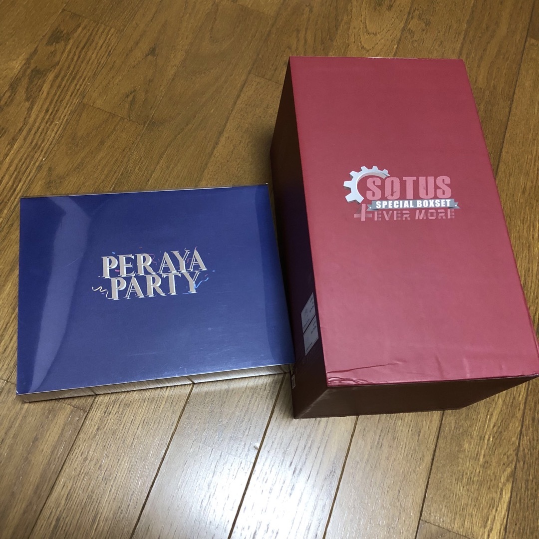 SOTUS series DVD BOXSETとPERAYA PARTY