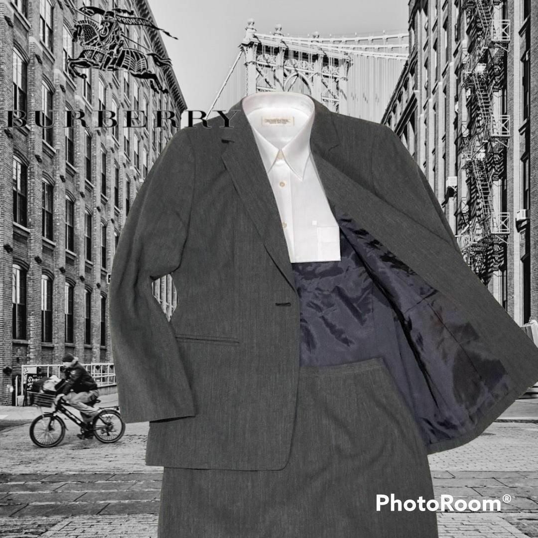 BURBERRY´S スカートスーツ セットアップ ウール-