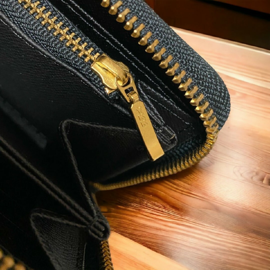 美品】637 PRADA プラダ ラウンドファスナー 長財布 - 長財布
