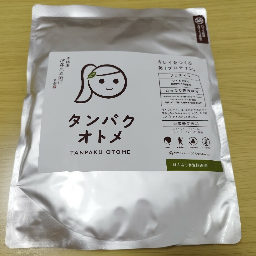 タンパクオトメ はんなり宇治抹茶味 食品/飲料/酒の健康食品(プロテイン)の商品写真