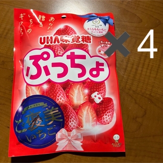 ユーハミカクトウ(UHA味覚糖)のぷっちょいちご(菓子/デザート)