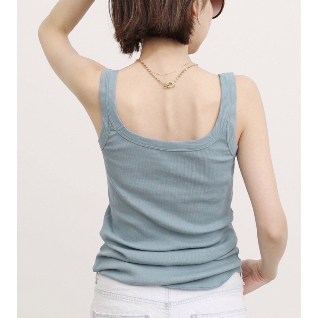 アパルトモンGOOD GRIEF SQUARE NECK TANK TOP難アリ