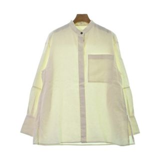 ジルサンダー(Jil Sander)のJIL SANDER ジルサンダー カジュアルシャツ 34(XXS位) 白 【古着】【中古】(シャツ/ブラウス(長袖/七分))