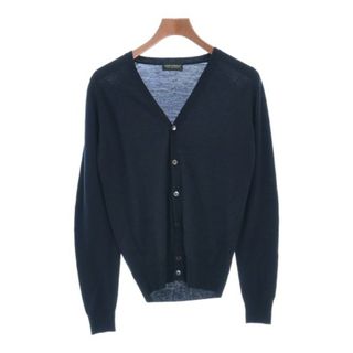 ジョンスメドレー(JOHN SMEDLEY)のJOHN SMEDLEY ジョンスメドレー カーディガン S 紺 【古着】【中古】(カーディガン)