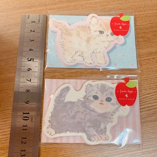 フランシュリッペ(franche lippee)のフランシュリッペ メッセージカード ねこ 2種類セット(その他)