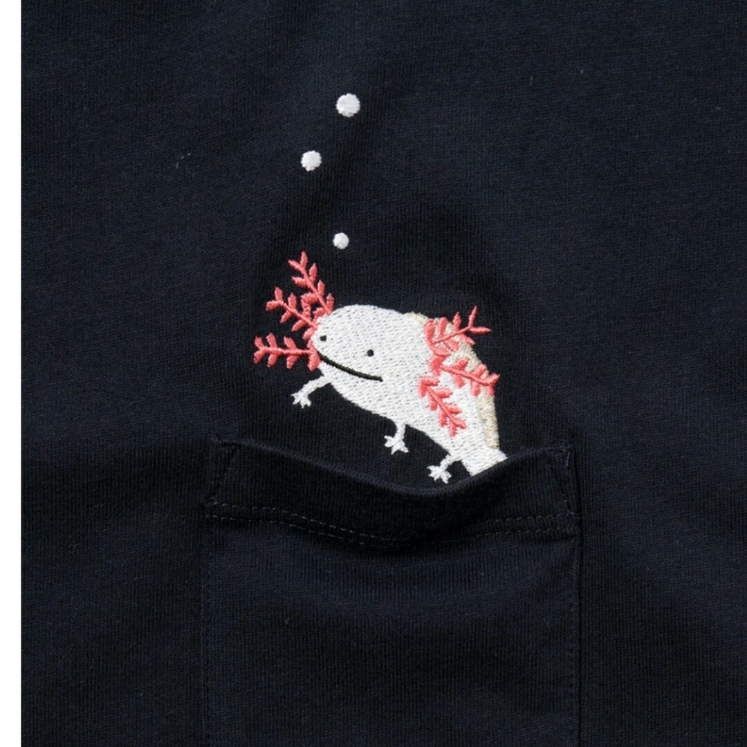 Graniph(グラニフ)のグラニフ ウォーターフレンズビッグシルエット5分袖Tシャツ レディースのトップス(Tシャツ(半袖/袖なし))の商品写真