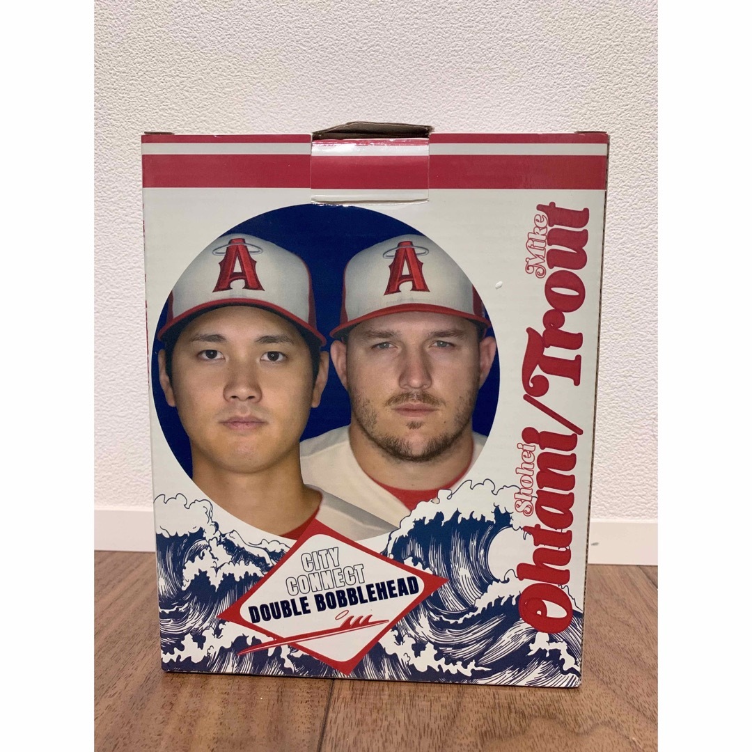 新品　ボブルヘッド人形　大谷翔平　マイクトラウト　シティコネクト